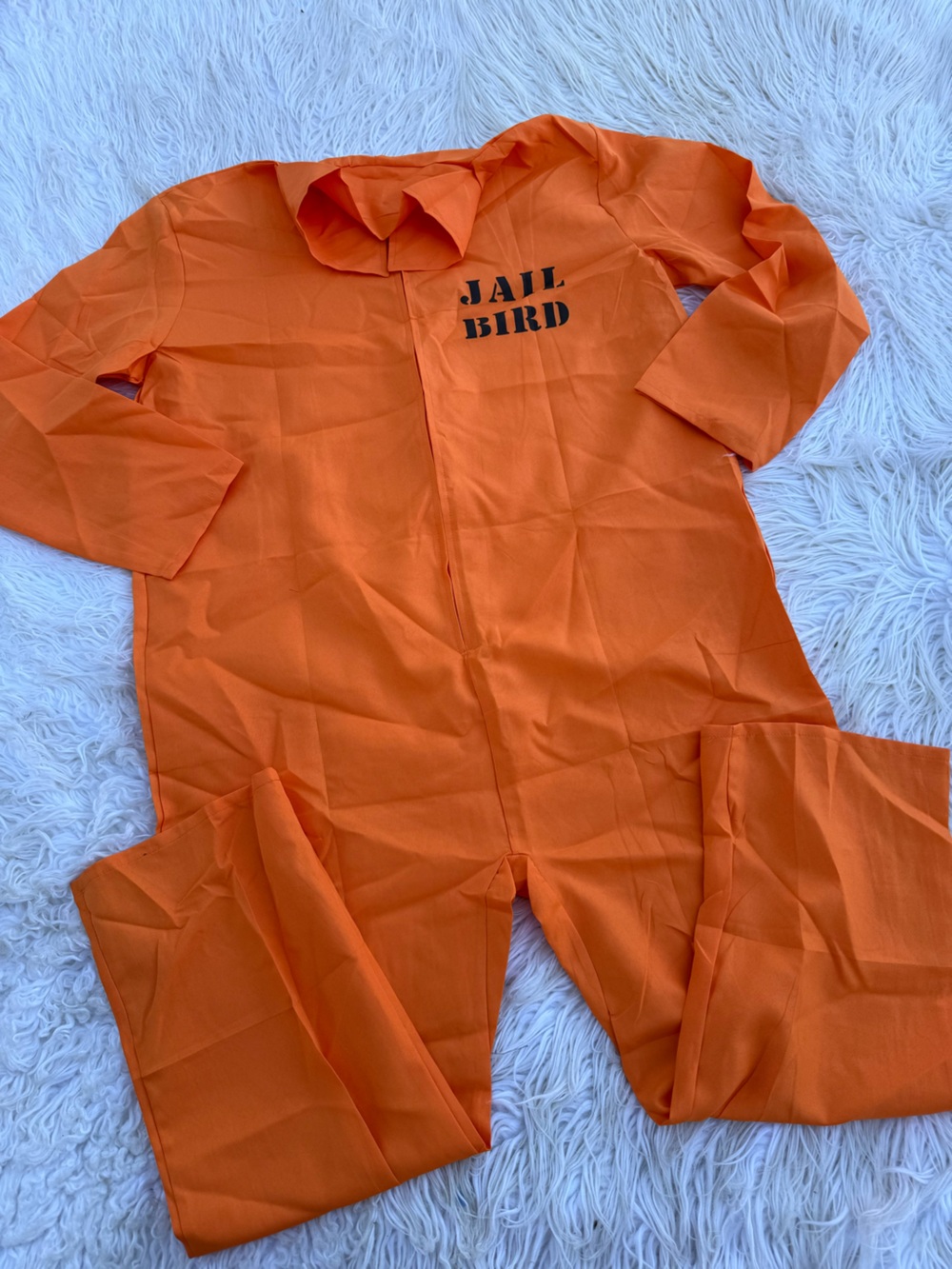 Men’s "Jail Bird" One-Piece Costume (D8)